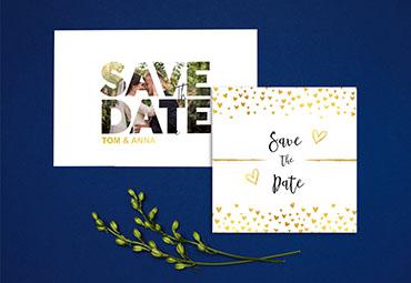 Save The Date kaarten voor trouwen