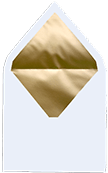 witte envelop gouden inlay